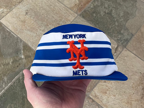 Vintage New York Mets AJD Pill Box Snapback Baseball Hat