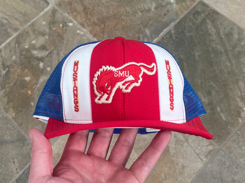 Vintage SMU Mustangs AJD Snapback College Hat