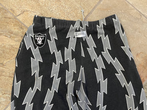 Vintage Los Angeles Raiders Zubaz Football Pants, Size Medium