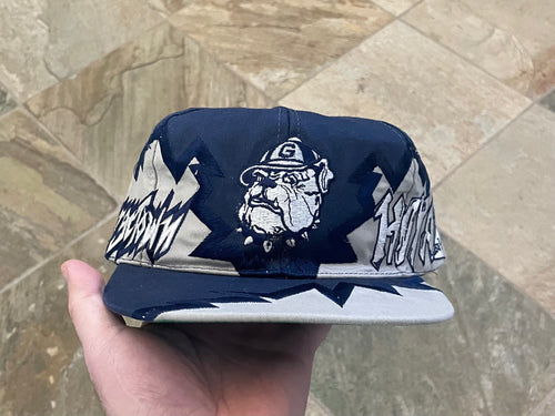 Vintage Georgetown Hoyas Jagged Edge Snapback College Hat