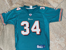 Load image into Gallery viewer, Vintage Miami Dolphins Ricky Williams Reebok Football Jersey, Size Youth Medium, 10-12