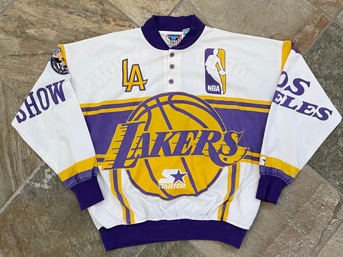 Vintage Los Angeles Lakers Starter Basketball Jacket, Size Large