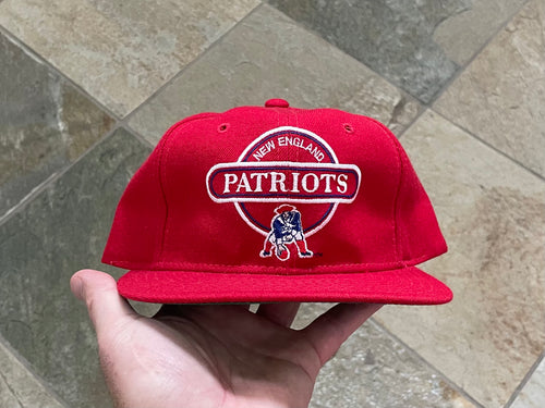 Vintage New England Patriots Sports Specialties Circle Logo Snapback Football Hat
