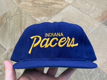 Load image into Gallery viewer, Vintage Indiana Pacers Sports Specialties Script Snapback Basketball Hat