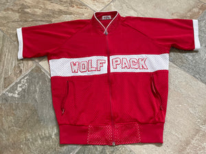 Vintage NC State Wolfpack Game Worn College Basketball Warmup Jacket