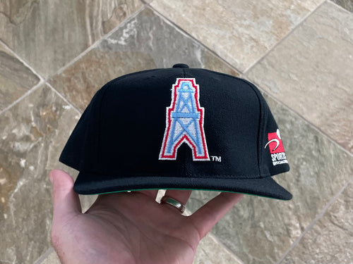 Vintage Houston Oilers Sports Specialties Plain Logo Snapback Football Hat