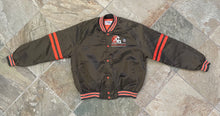 Load image into Gallery viewer, Vintage Cleveland Browns Chalkline Satin Football Jacket, Size XL