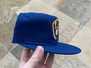 Vintage Milwaukee Brewers New Era Pro Fitted Baseball Hat, Size 6 7/8