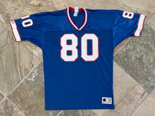 Load image into Gallery viewer, Vintage Buffalo Bills Eric Moulds Champion Football Jersey, Size 48, XL
