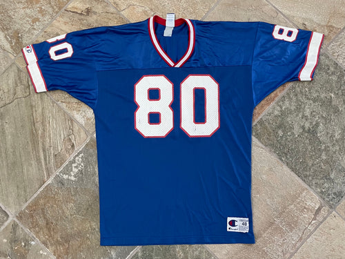 Vintage Buffalo Bills Eric Moulds Champion Football Jersey, Size 48, XL