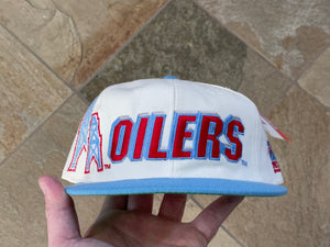 Vintage Houston Oilers Sports Specialties Shadow Snapback Football Hat