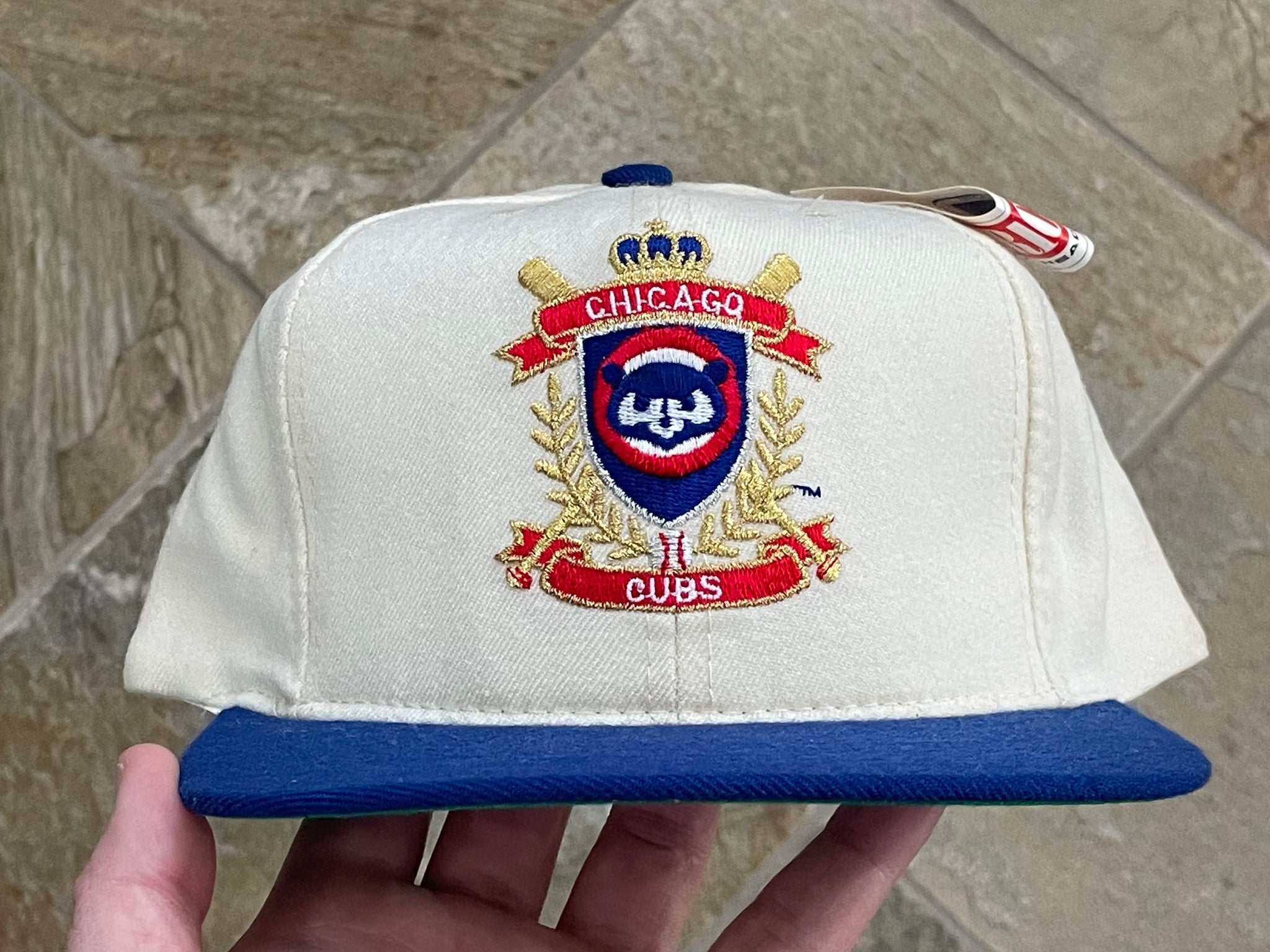 Vintage Chicago Cubs American Needle Snapback Baseball Hat Stuck In The 90s Sports