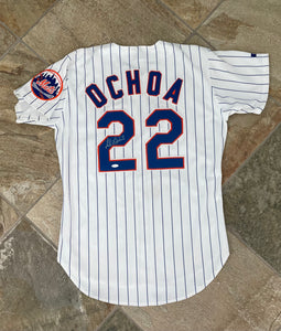 Vintage New York Mets Alex Ochoa Russell Baseball Jersey, Size 40, Medium