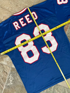 Vintage Buffalo Bills Andre Reed Champion Football Jersey, Size 48, XL