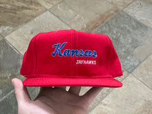 Load image into Gallery viewer, Vintage Kansas Jayhawks The Game Script Snapback College Hat