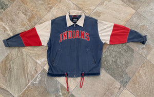 Vintage Cleveland Indians Mirage Baseball Jacket, Size Medium