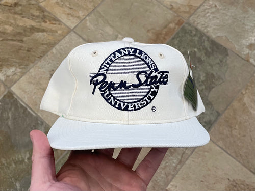 Vintage Penn State Nittany Lions The Game Circle Logo Snapback College Hat