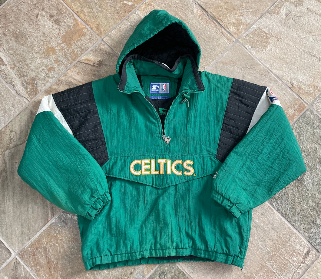 Vintage Boston Celtics Starter Parka Basketball Jacket, Size XL