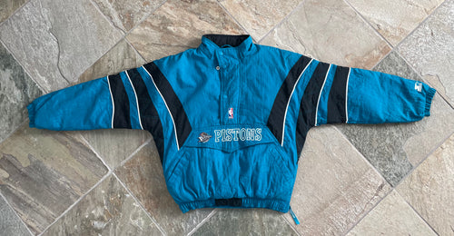 Vintage Detroit Pistons Starter Parka Basketball Jacket, Size Medium