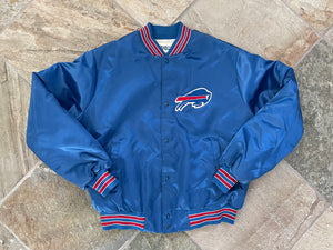 Vintage Buffalo Bills Chalkline Satin Football Jacket, Size Large