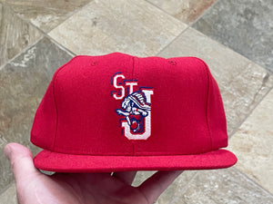 Vintage St. John’s Redmen Storm DeLong Snapback College Hat