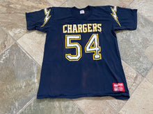 Load image into Gallery viewer, Vintage San Diego Chargers Billy Ray Smith Jr. Rawlings Football TShirt, Size Large