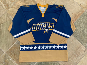 Vintage Laredo Bucks CHL Pro Joy Hockey Jersey, Size XL