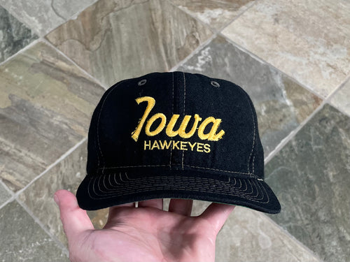 Vintage Iowa Hawkeyes Sports Specialties Script Snapback College Hat