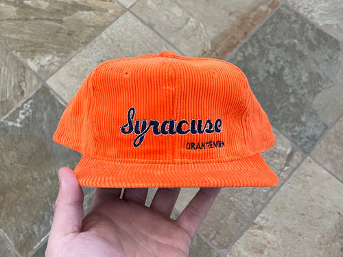 Vintage Syracuse Orangemen The Game Corduroy Snapback College Hat