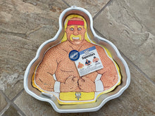 Load image into Gallery viewer, Vintage Hulk Hogan WWF WWE SuperStars Cake Pie Tin ###