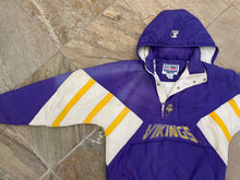 Load image into Gallery viewer, Vintage Minnesota Vikings Starter Parka Football Jacket, Size XL