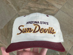 Vintage Arizona State Sun Devils Sports Specialties Script Snapback College Hat