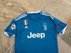 Juventus Ronaldo Adidas Soccer Jersey, Size Large