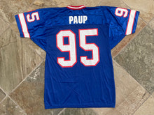 Load image into Gallery viewer, Vintage Buffalo Bills Bryce Paup Wilson Football Jersey, Size 46, Large