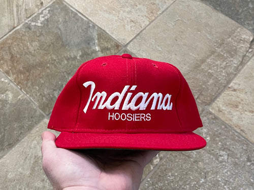 Vintage Indiana Hoosiers Sports Specialties Script Snapback College Hat