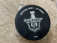 Load image into Gallery viewer, Las Vegas Golden Knights Playoffs Game Used Warm-Up Hockey Puck ###