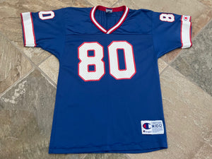 Vintage Buffalo Bills Eric Moulds Champion Football Jersey, Size Youth Medium, 10-12