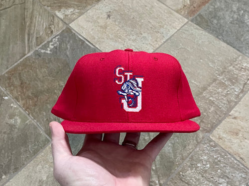 Vintage St. John’s Redmen Red Storm DeLong Snapback College Hat