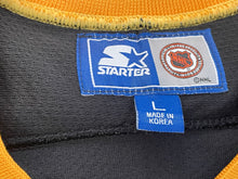 Load image into Gallery viewer, Vintage Pittsburgh Penguins Starter Hockey Jersey, Size Large