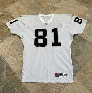 Vintage Oakland Raiders Tim Brown Nike Pro Model Football Jersey, Size 42, Large