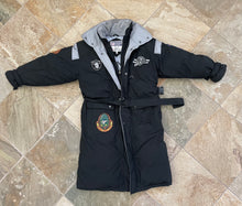 Load image into Gallery viewer, Vintage Los Angeles Raiders F.A.T. Goose Parka Football Jacket, Size Small