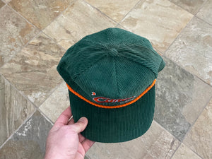 Vintage Miami Hurricanes Universal Corduroy Snapback College Hat
