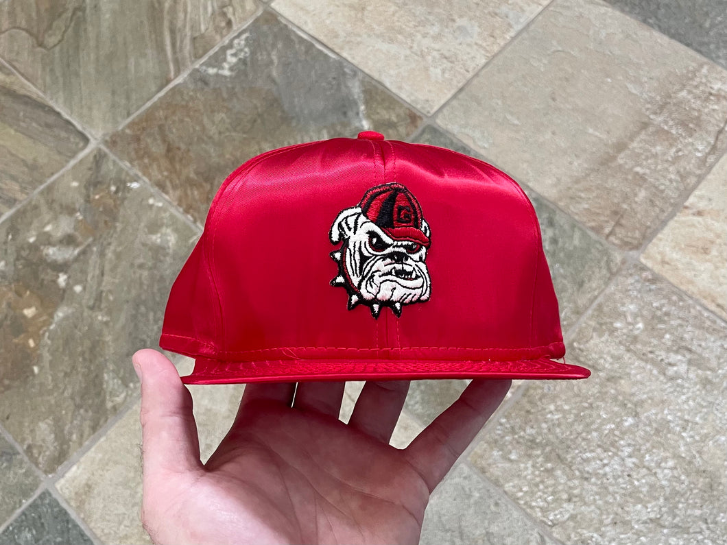 Vintage Georgia Bulldogs AJD SuperSatin Snapback College Hat