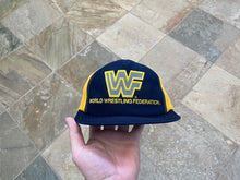 Load image into Gallery viewer, Vintage WWF World Wrestling Federation Trucker Snapback Hat ***