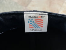 Load image into Gallery viewer, Vintage 1994 World Cup Logo Athletic Soccer Snapback Hat ***