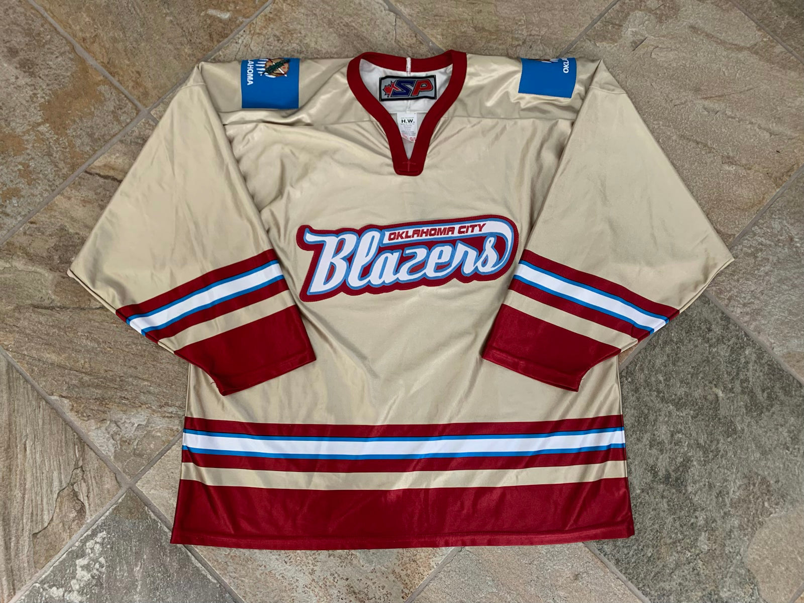 Rare Vintage OT CHL El Paso Buzzards Hockey Jersey
