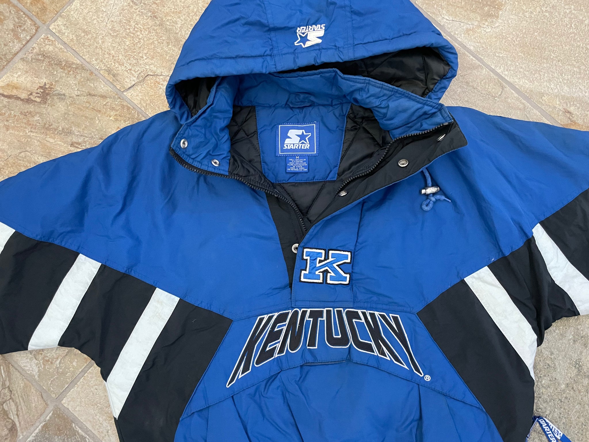 Vintage Kentucky Wildcats Starter Parka College Jacket, Size