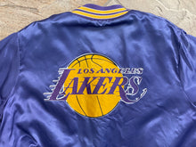 Load image into Gallery viewer, Vintage Los Angeles Lakers Chalkline Satin Basketball Jacket, Size XL