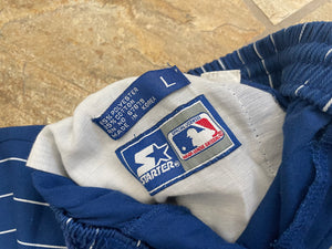 Vintage Texas Rangers Starter Pin Stripe Baseball Shorts, Size Large