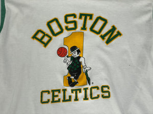 Vintage Boston Celtics Basketball TShirt, Size Medium